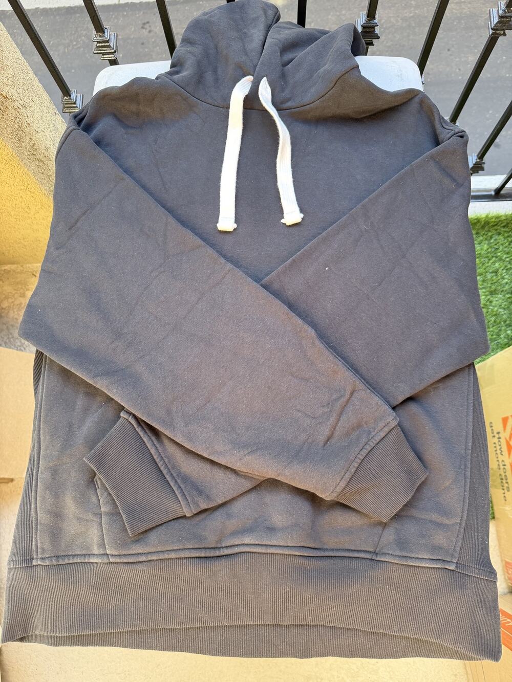 Everlane The ReTrack Hoodie Black L